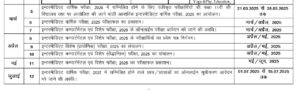 Bihar Board 11th Annual Exam Date 2025